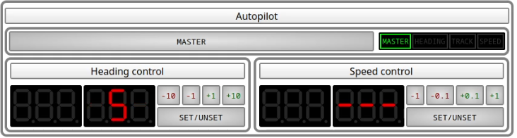 Autopilot heading control prepare