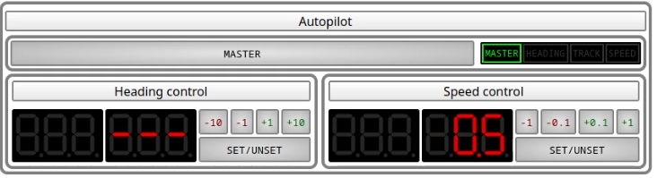 Autopilot speed control prepare