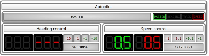 Autopilot speed control error